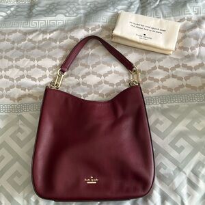 Kate Spade Red Leather Shoulder Bag